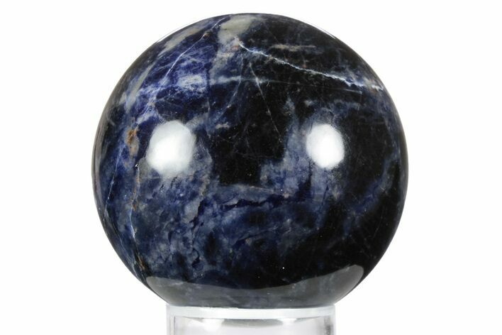 Deep Blue, Polished Sodalite Sphere #241714